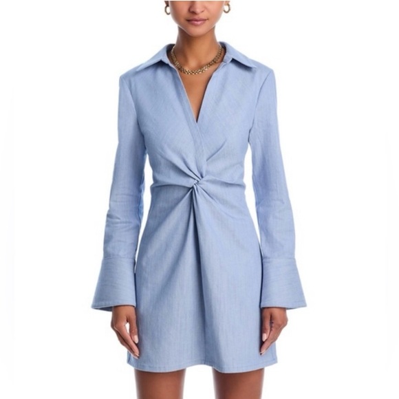 NWT CINQ A SEPT MCKENNA DRESS 💙 - Picture 4 of 6